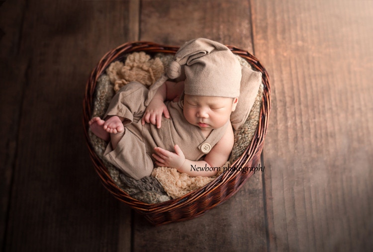 Photography Baby Props Baby Shoot Studio Woven Accessori Basket Photo Props Baby Newborn Photography Prop Newborn Accessori